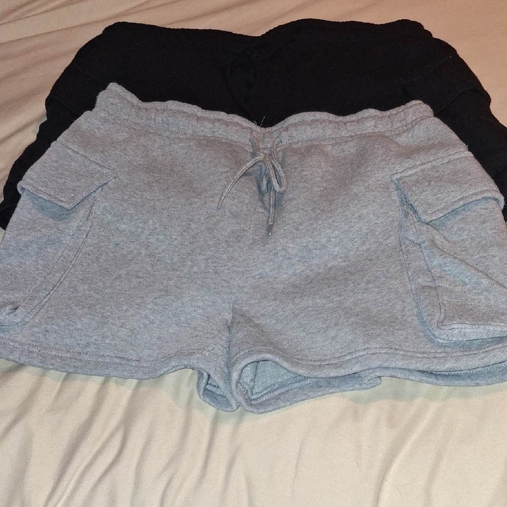 Lot Of 2 Cargo Style Jogging Shorts